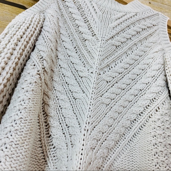 Aeropostale Sweater Cole Shoulder Knitted Size M - Picture 5 of 6
